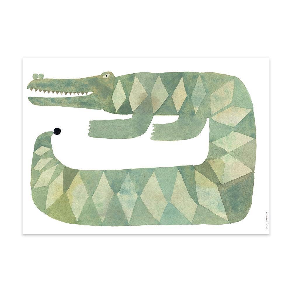 Poster - Croccodile Gustav