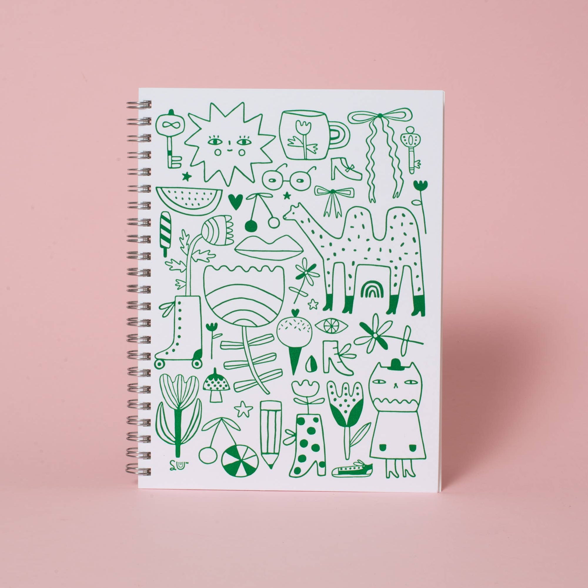 Doodles Letterpress Notebook by Suzy Ultman