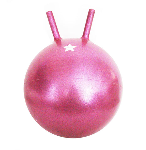 Pink Glitter Jumping Ball (2-6yrs)