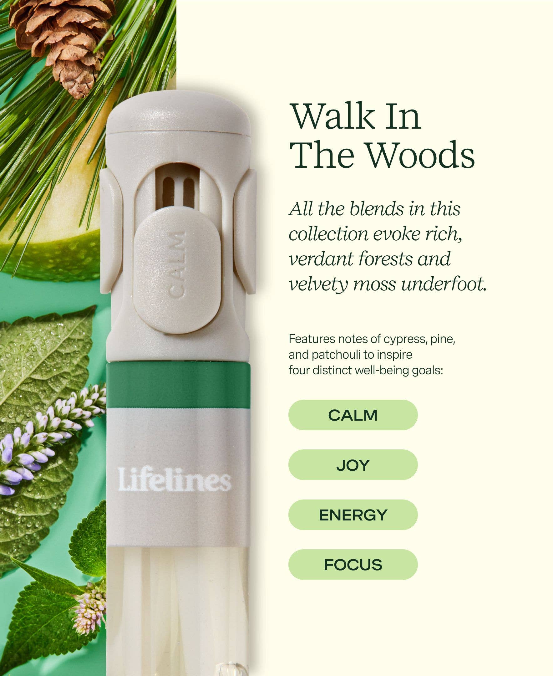 Lifelines Pen Diffuser with  Essential Oil Blends