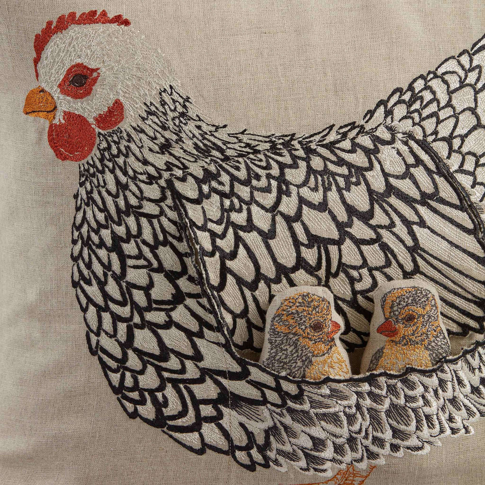 Mother Hen Pocket Pillow
