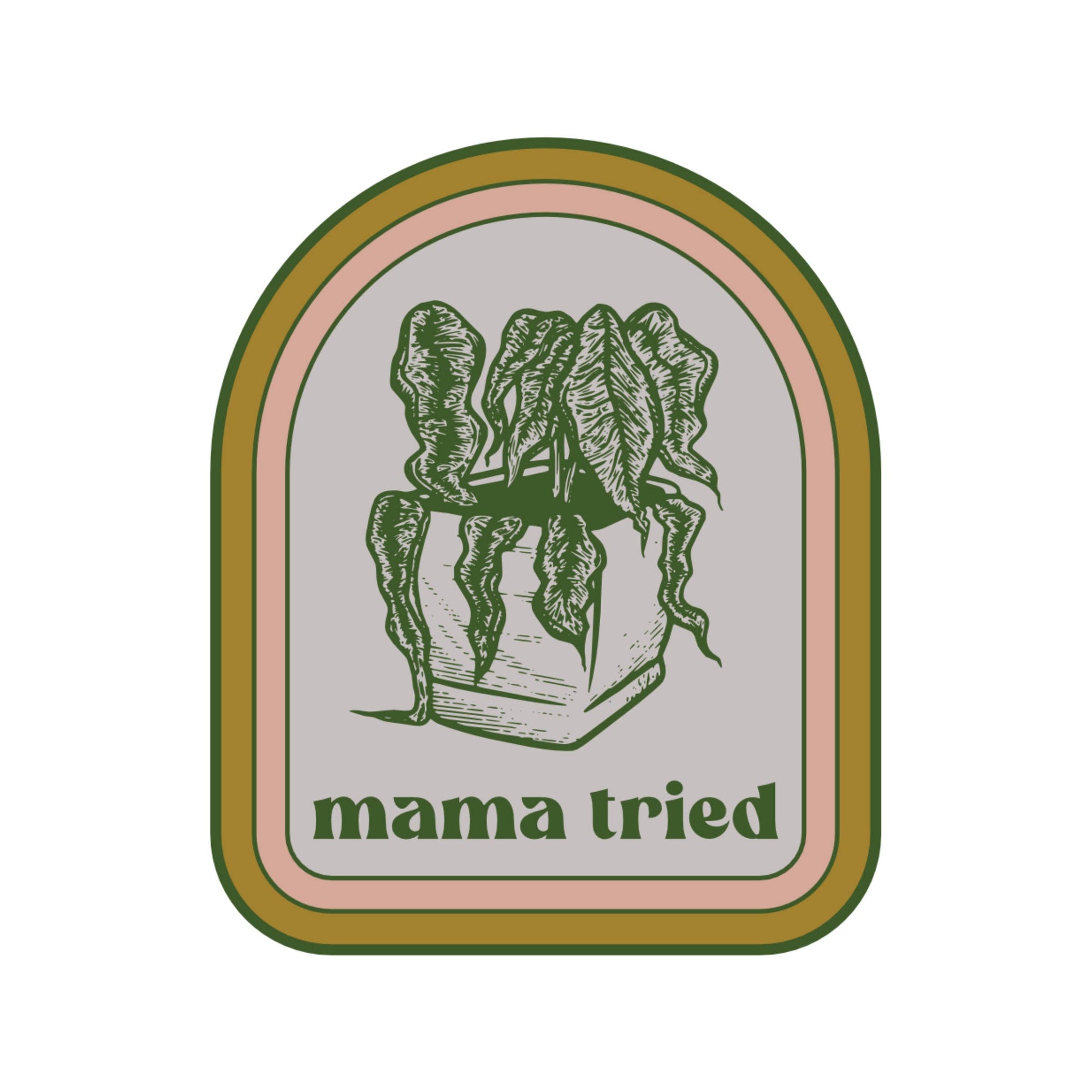 Mama Tried Vinyl Sticker