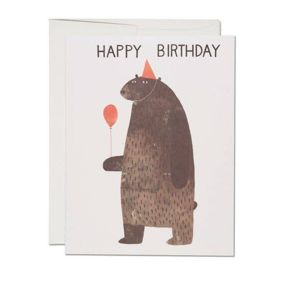 Party Bear birthday card