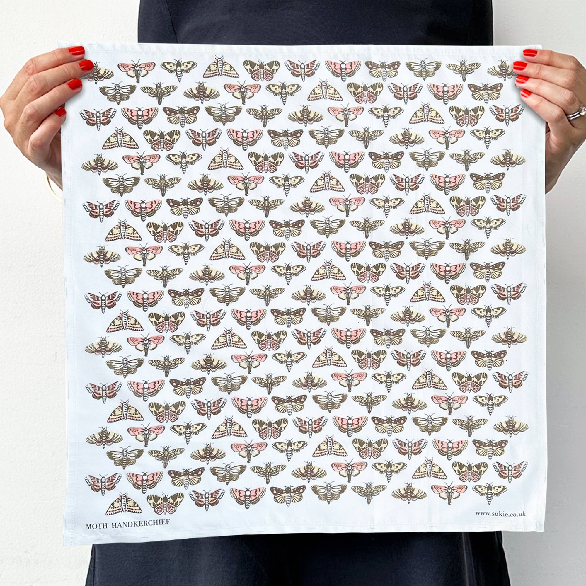 Moths Handkerchief Pocket Square Bandana