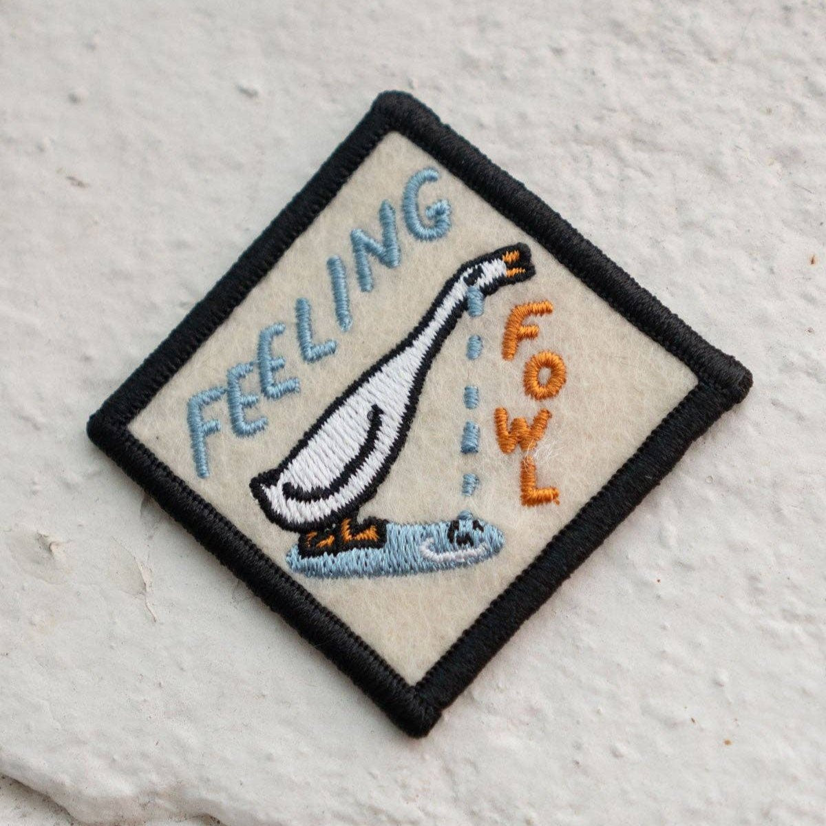 Feeling Fowl - Felt Sticky Patch