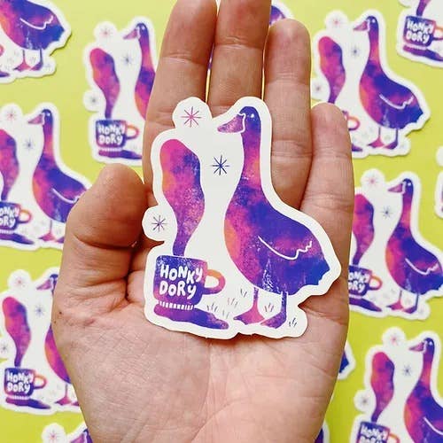 Sticker - honky dory