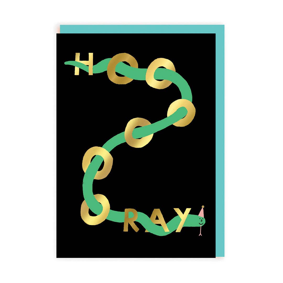 Hooray Snake Card