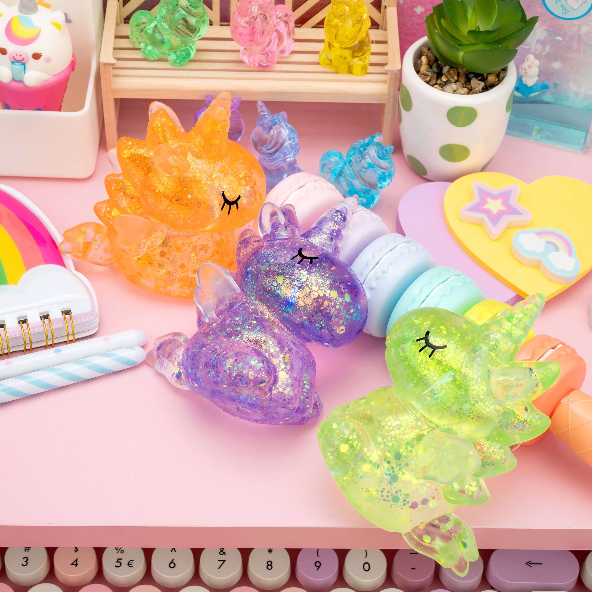 Gummy Unicorn Friends Squishy Toy