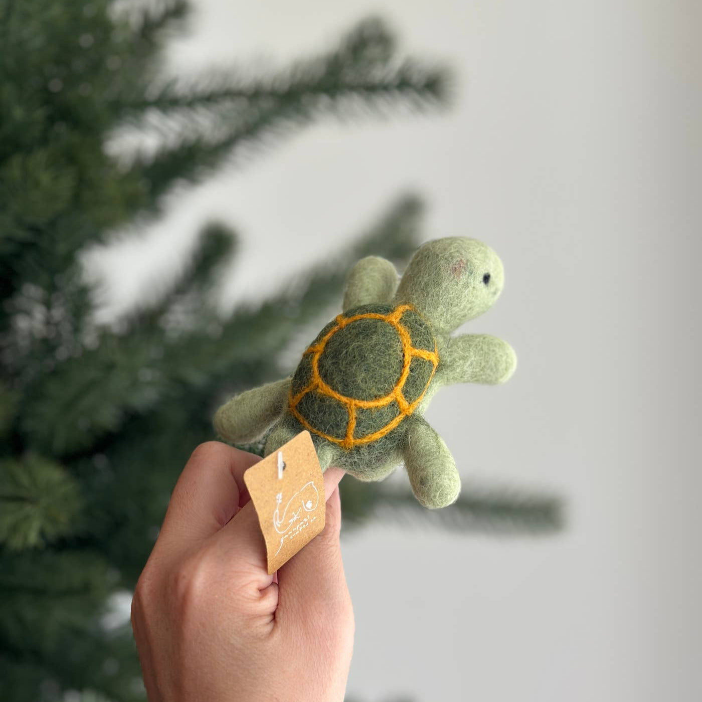 Turtle Finger Puppet
