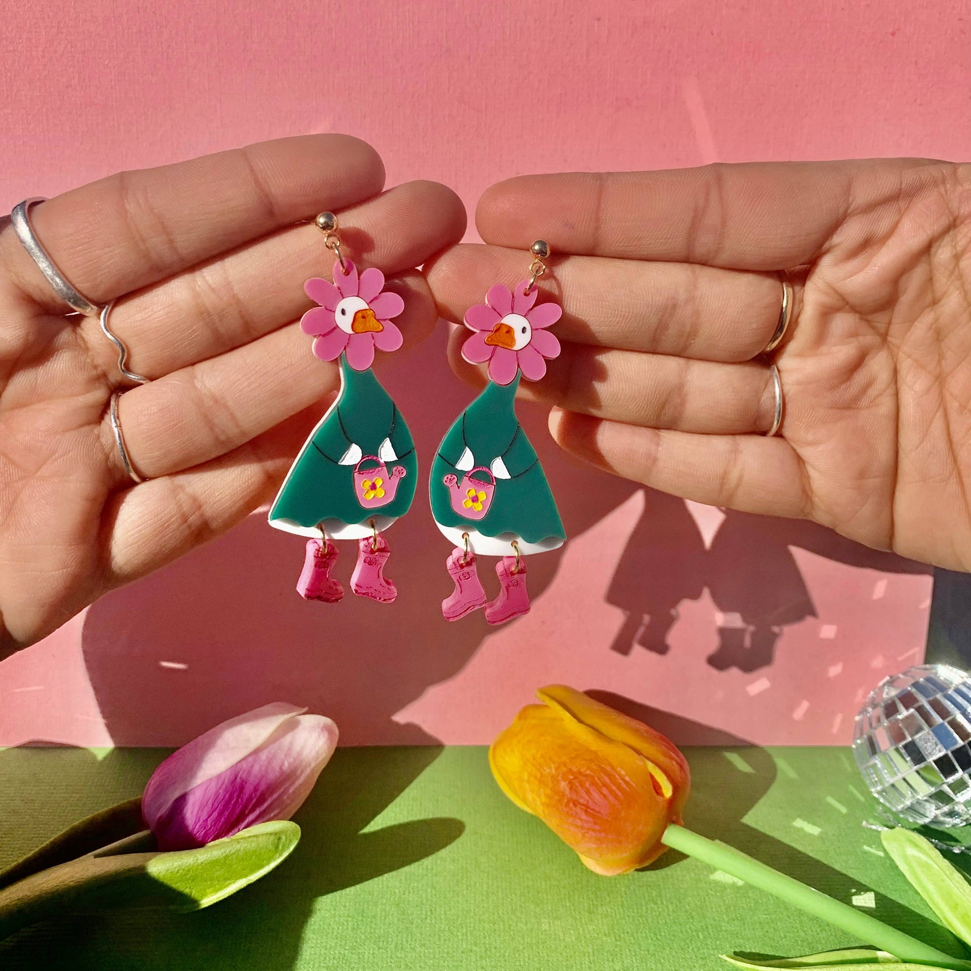 Goose Springsteen  Earrings