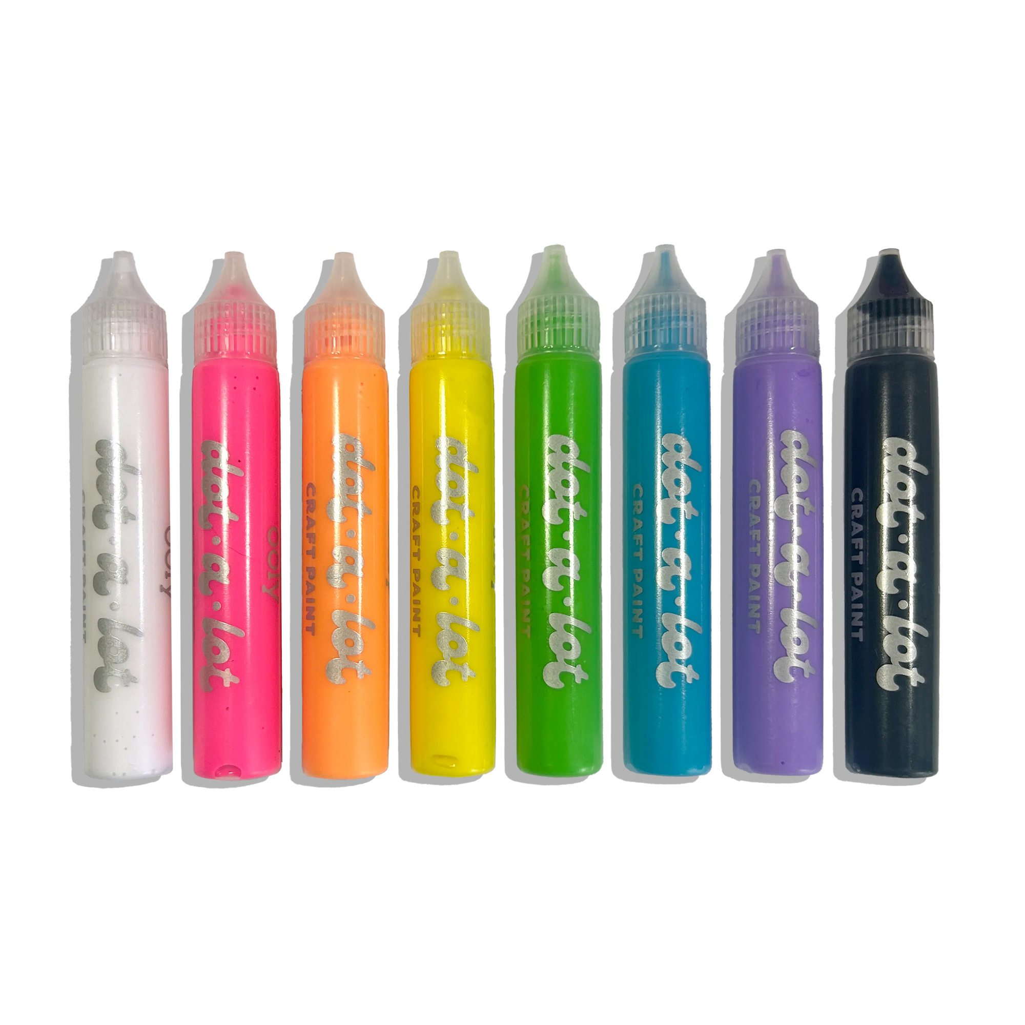 Dot-A-Lot: Dimensional Craft Paint - Bright (Set of 8)