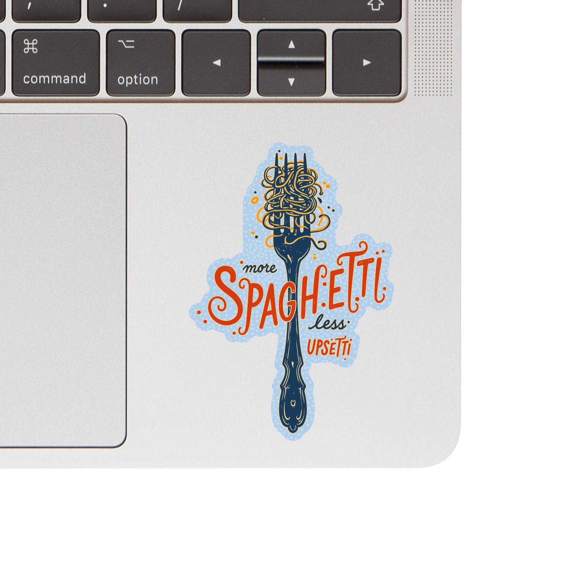 Spaghetti Upsetti Vinyl Sticker