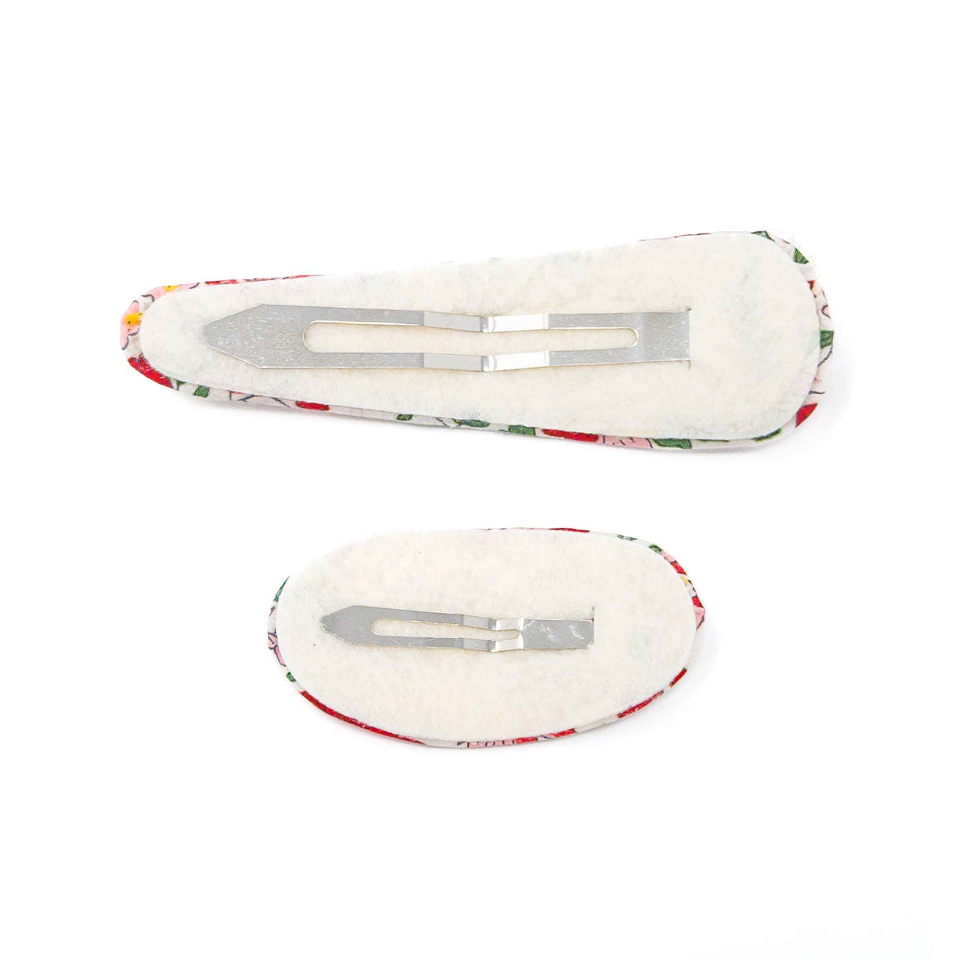 2pc Mixed Shape Clip Set  - Floral