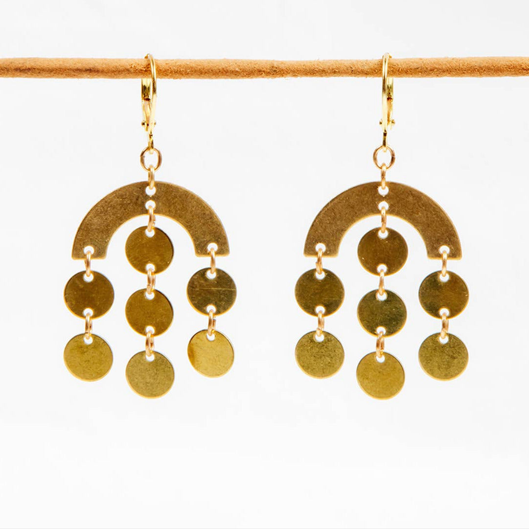 Circle Rain Earrings