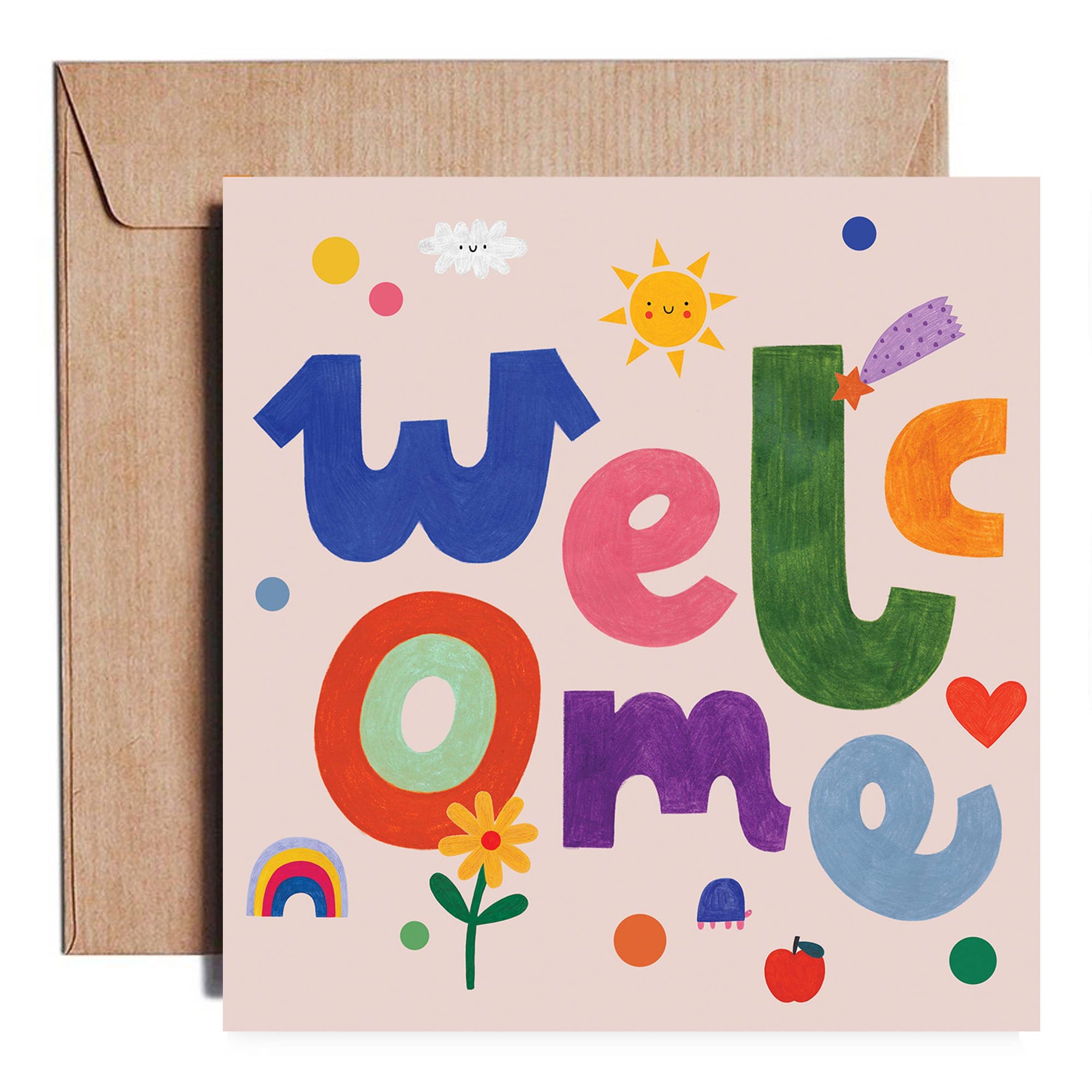 WELCOME card
