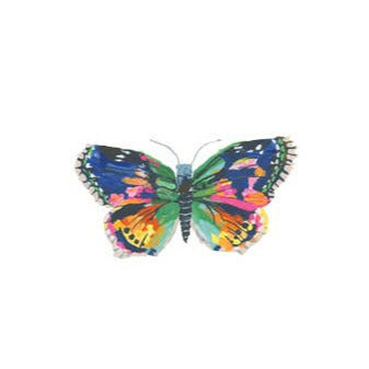Colorful butterfly illustration on a white background