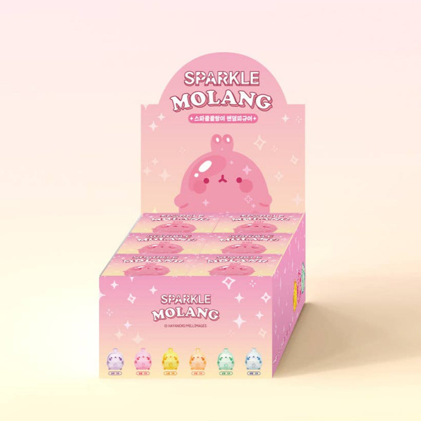 Sparkle Molang Random Figure – Cute Glitter Edition