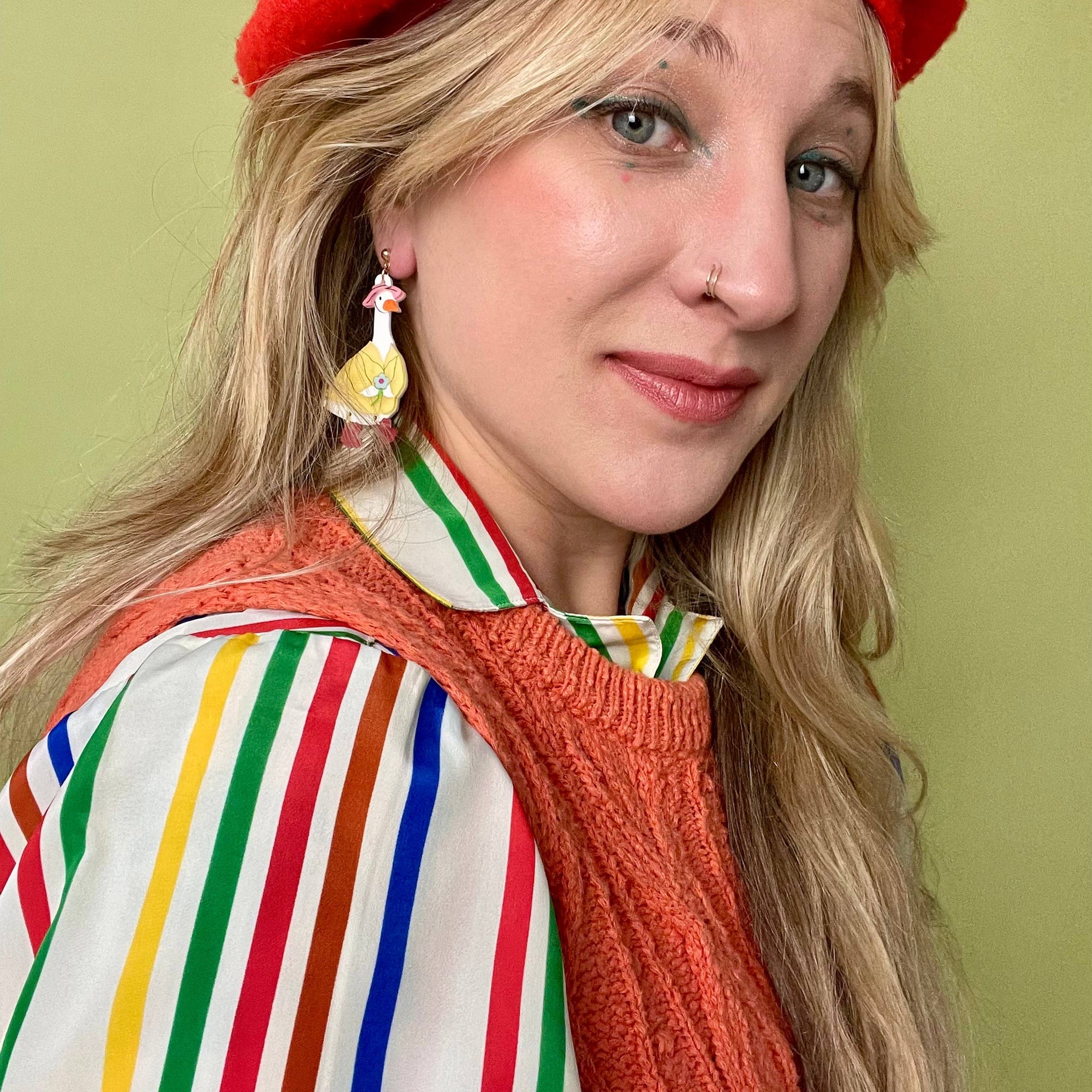 Gertie Goose Earrings