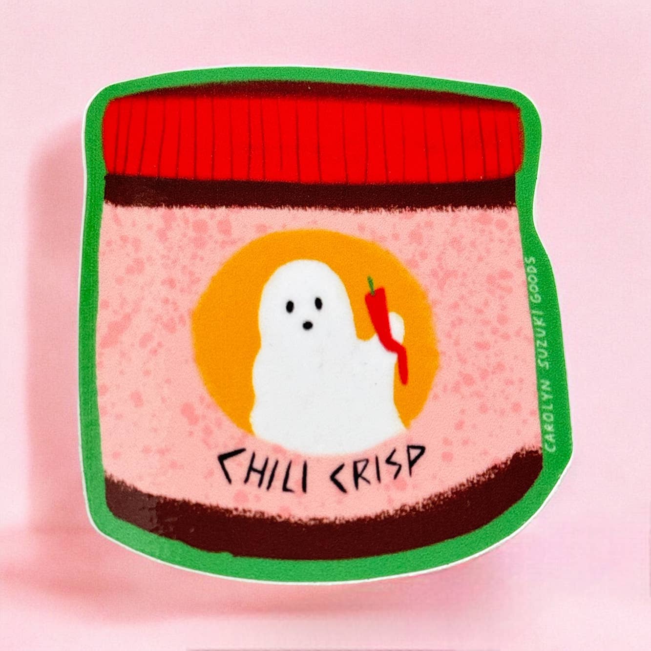 Chili Crisp - Die Cut Sticker