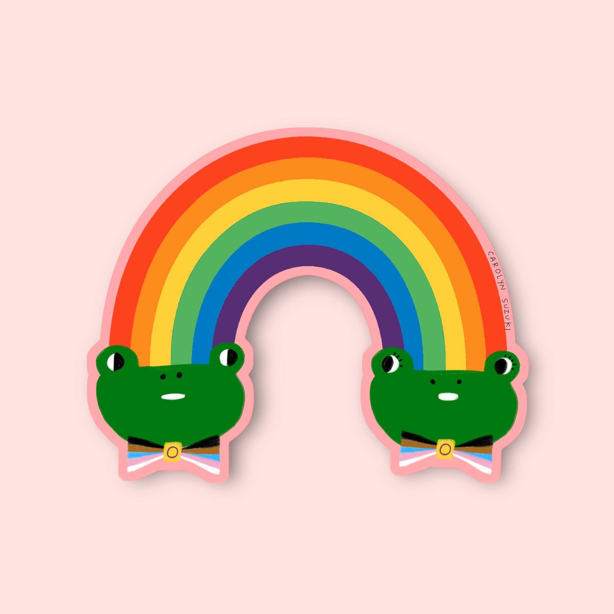 Rainbow Connection Sticker