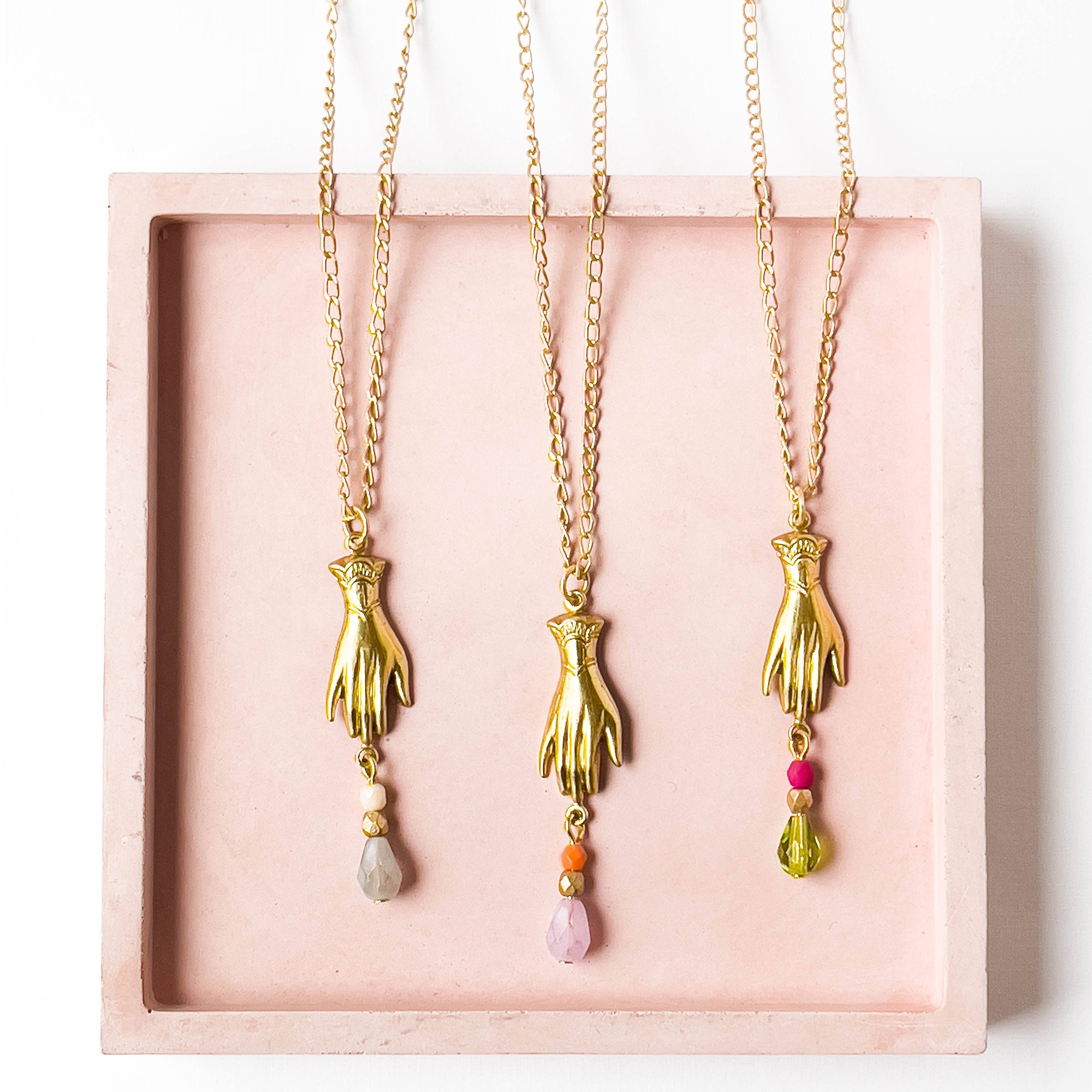 Hand Pendant Necklace