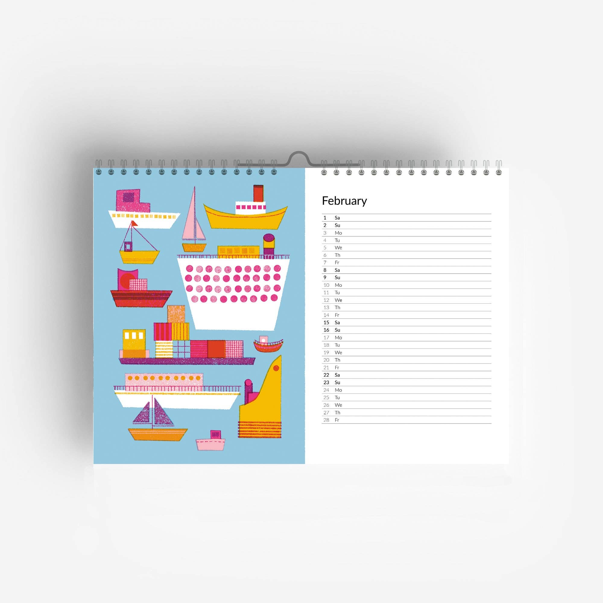 2025 Hamburg Calendar -Barbara Dziadosz