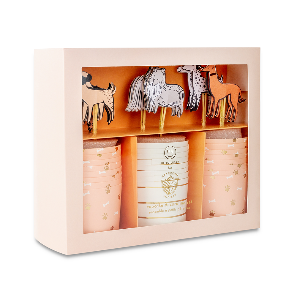 Bow Wow Cupcake Decorating Set