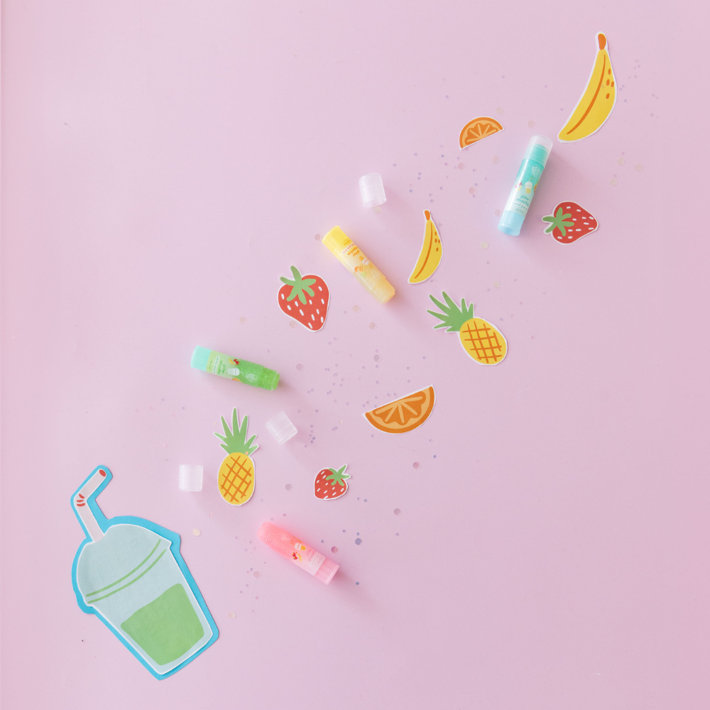 Arts & Crafts Glitter Smoothie Glue Stick