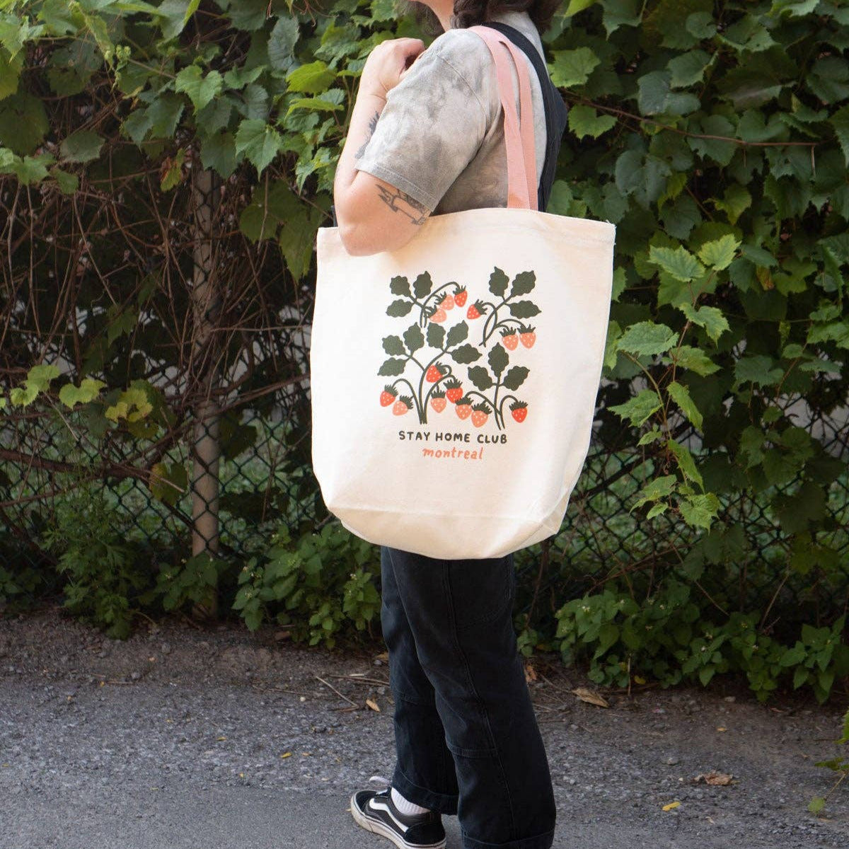 'Fruits 1858' Big Zip Tote