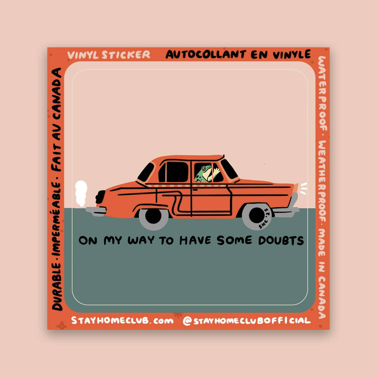Have Some Doubts Vinyl Sticker