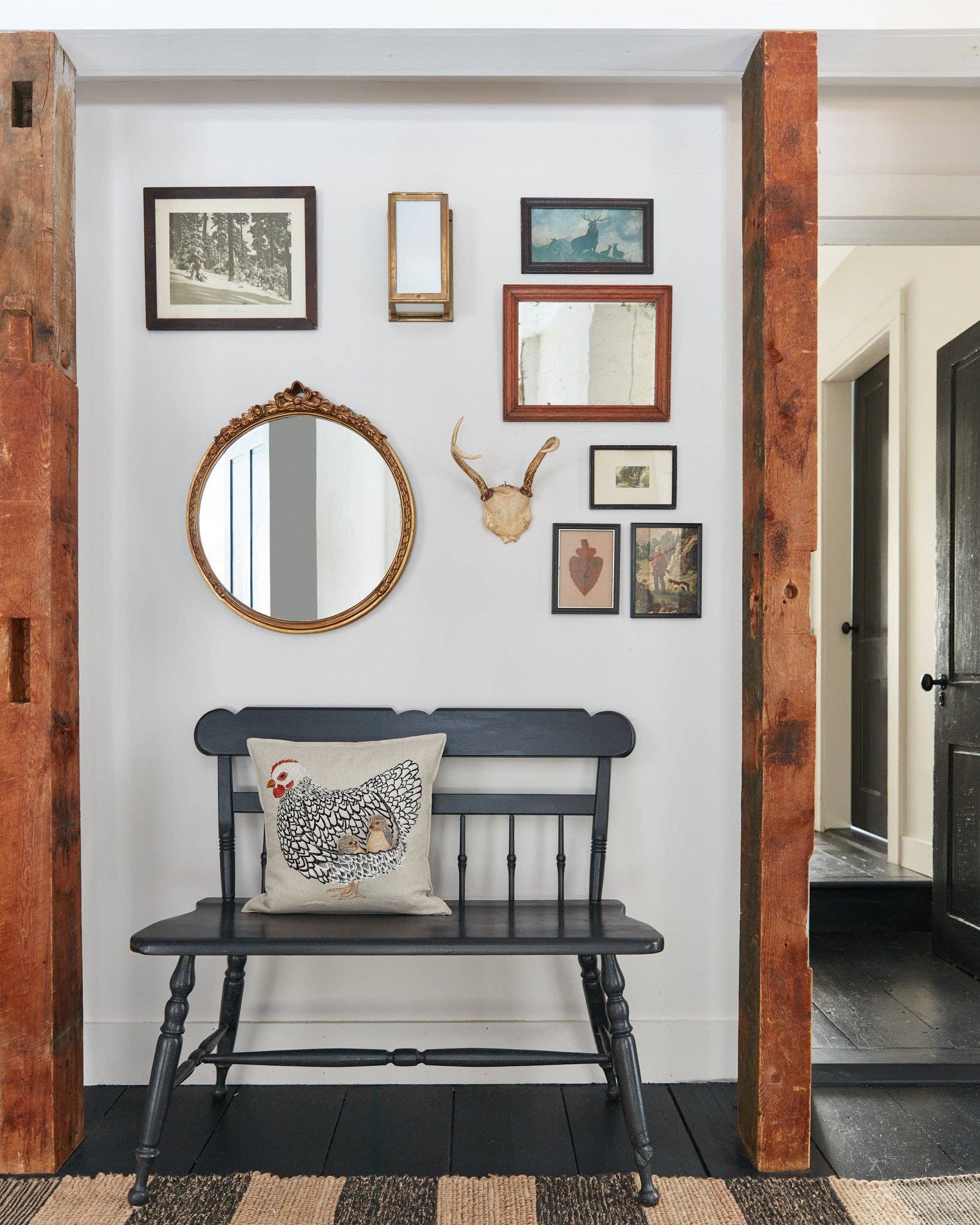 Mother Hen Pocket Pillow