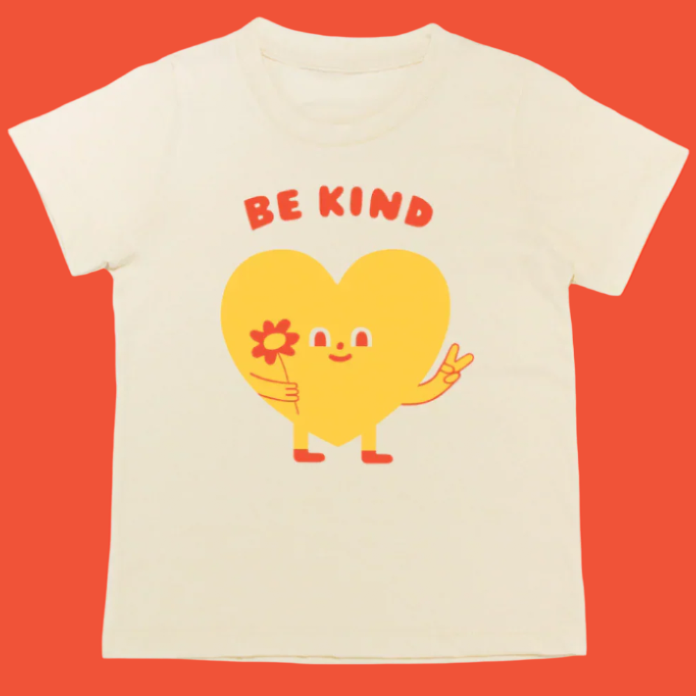 Suzy Ultman X Mochi Kids Be Kind Kids Tee
