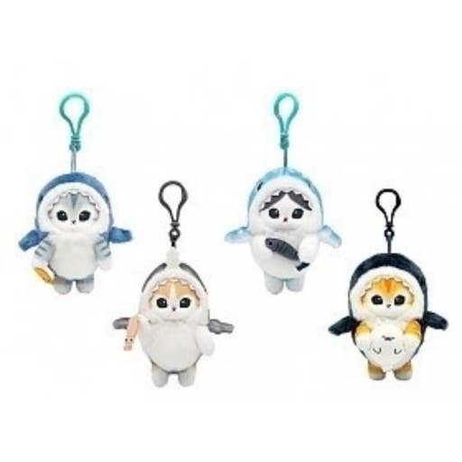 Mofusand Shark Costume -bag charms Key Chain