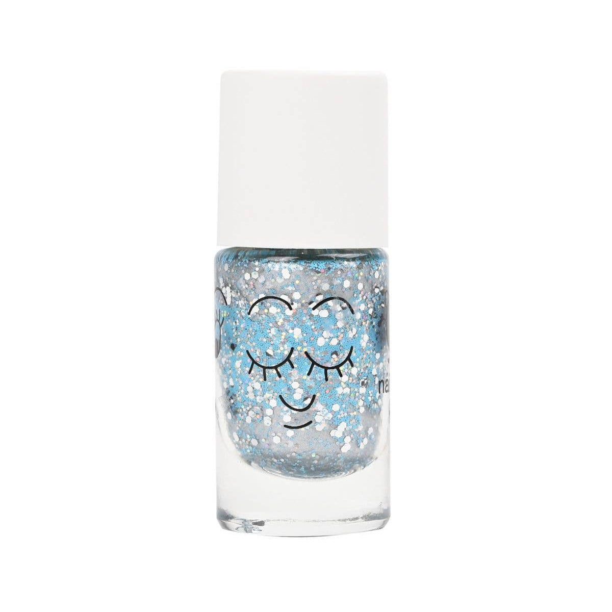 Nail Polish for Kids Glitter Blue