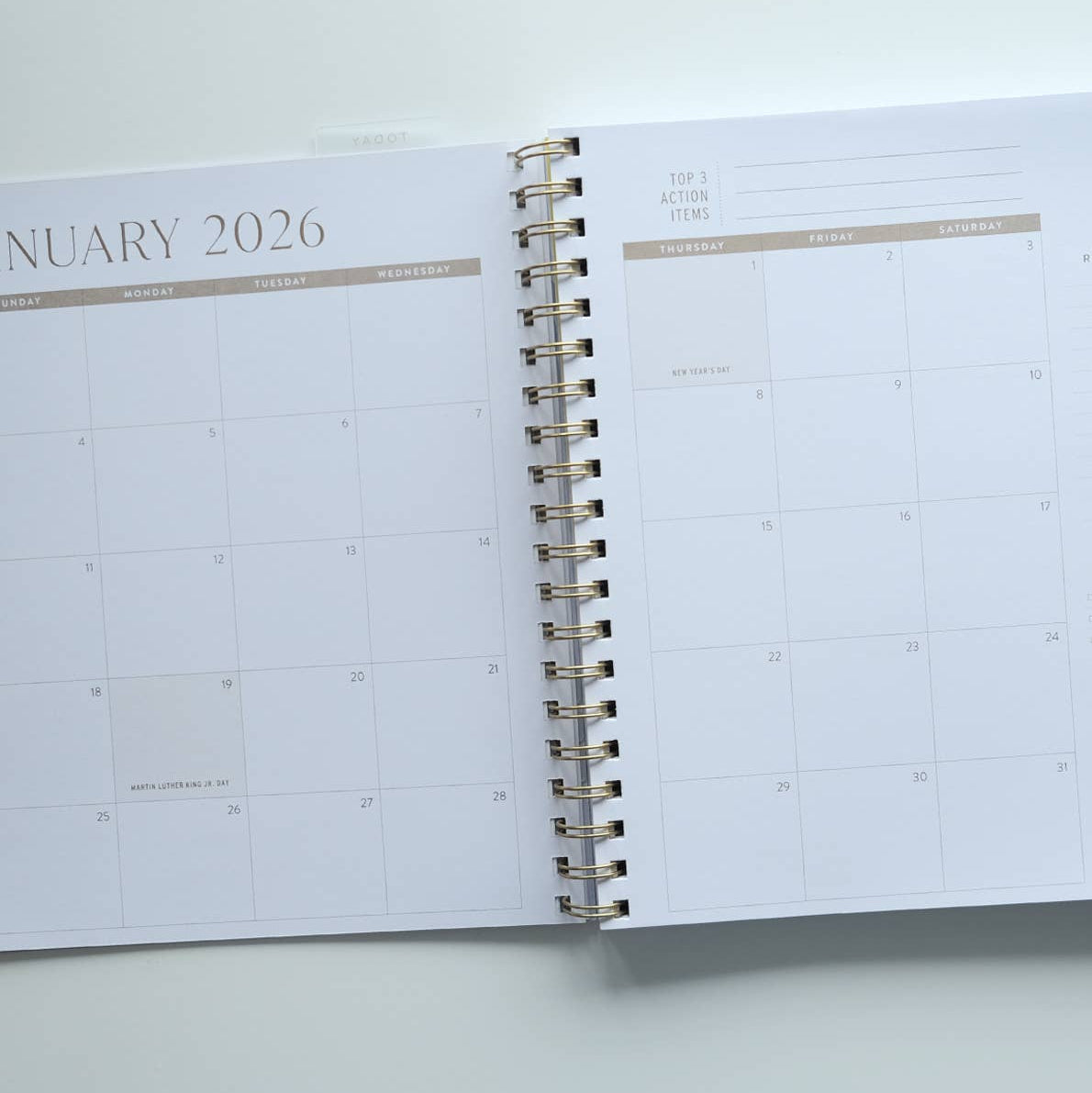 2026 Fullsize Softcover Planner, Lucky Charms