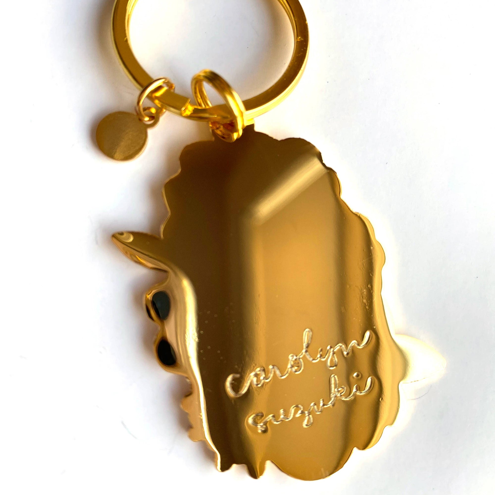 Flower Bunch Keychain by Carolyn Suzuki