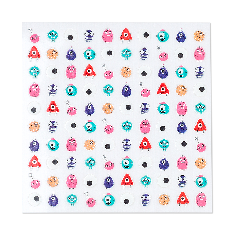 Little Monsters Nail Stickers