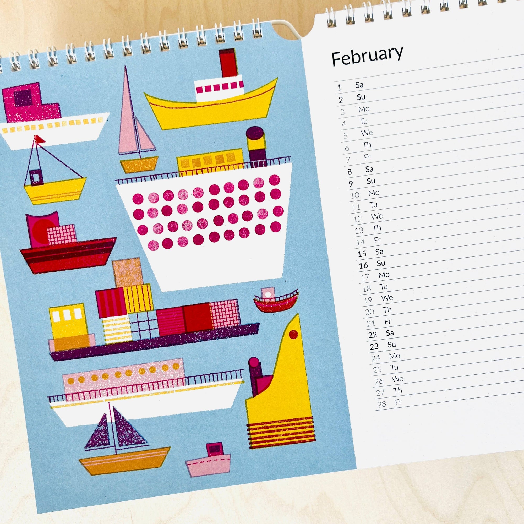 2025 Hamburg Calendar -Barbara Dziadosz