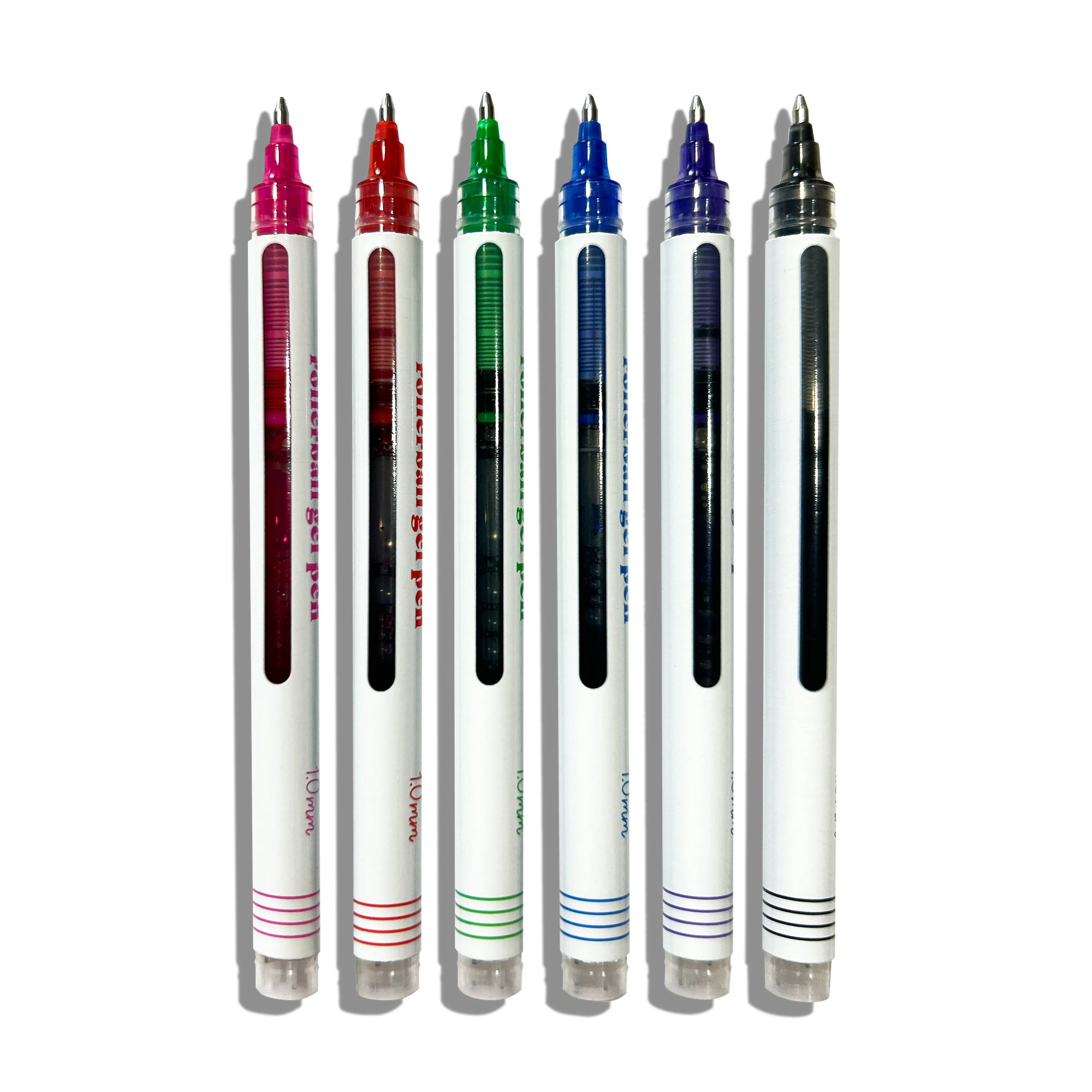 Seriously: Smooth Rollerball Gel Pens (Set of 6)