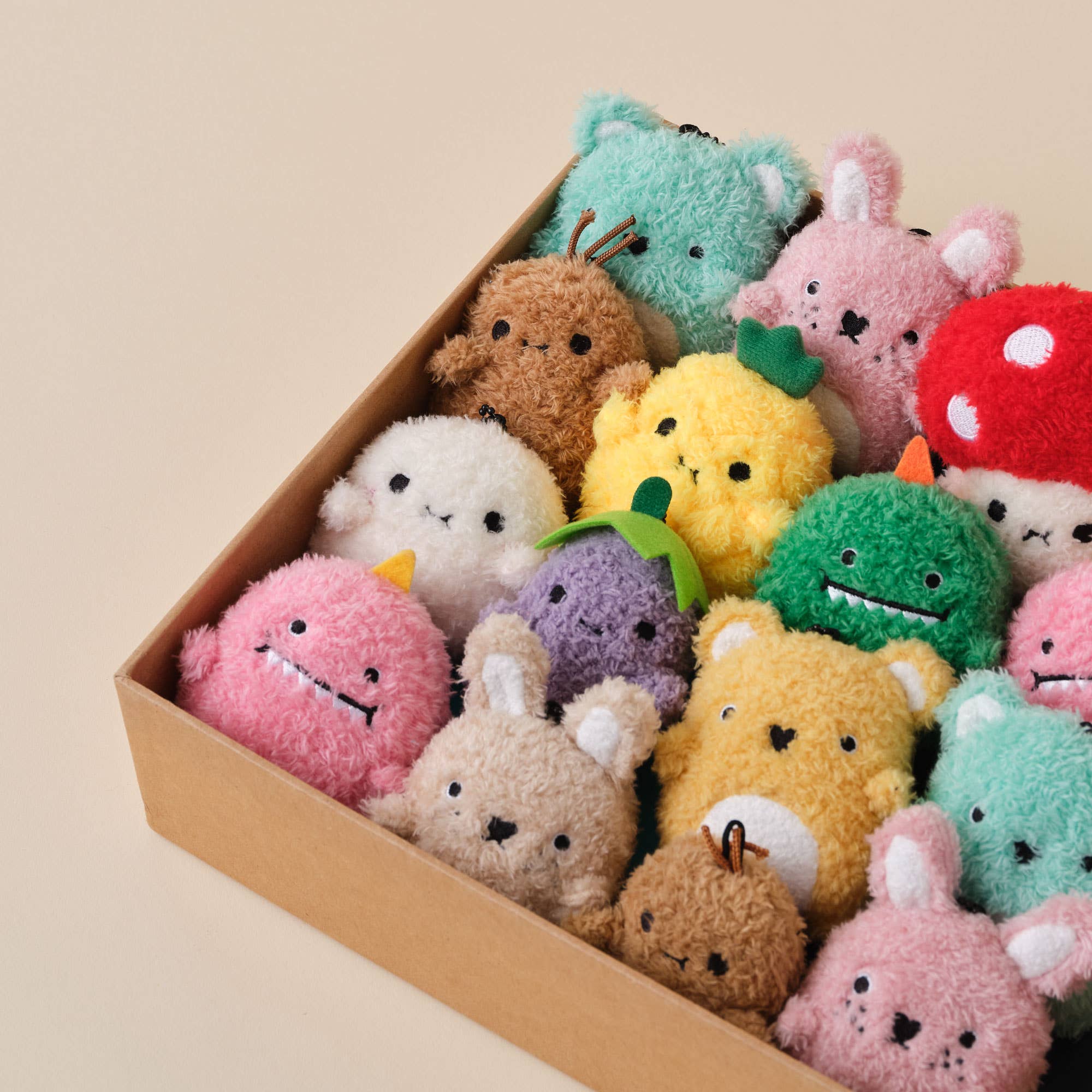 Ricemogu - Red and White Mushroom Key ring