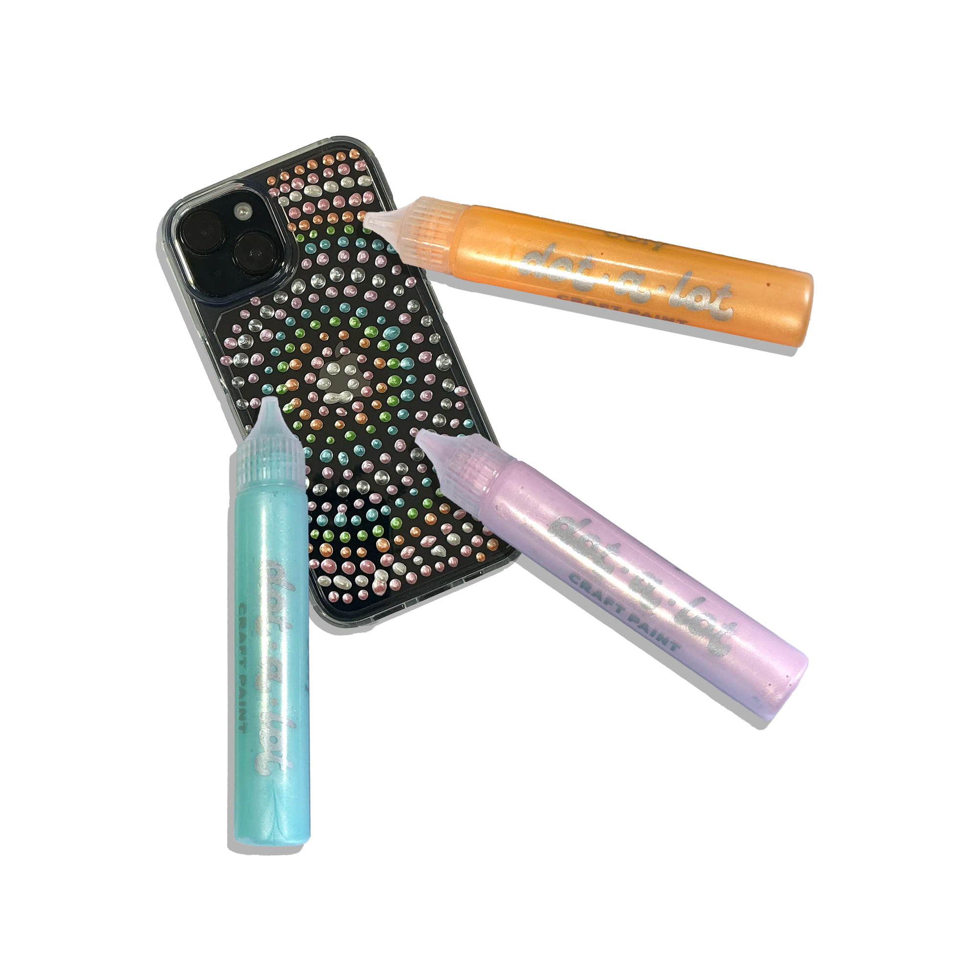 Dot-A-Lot: Dimensional Craft Paint - Pearlescent (Set of 8)