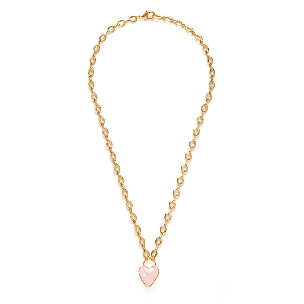 Roma Heart Statement Necklace