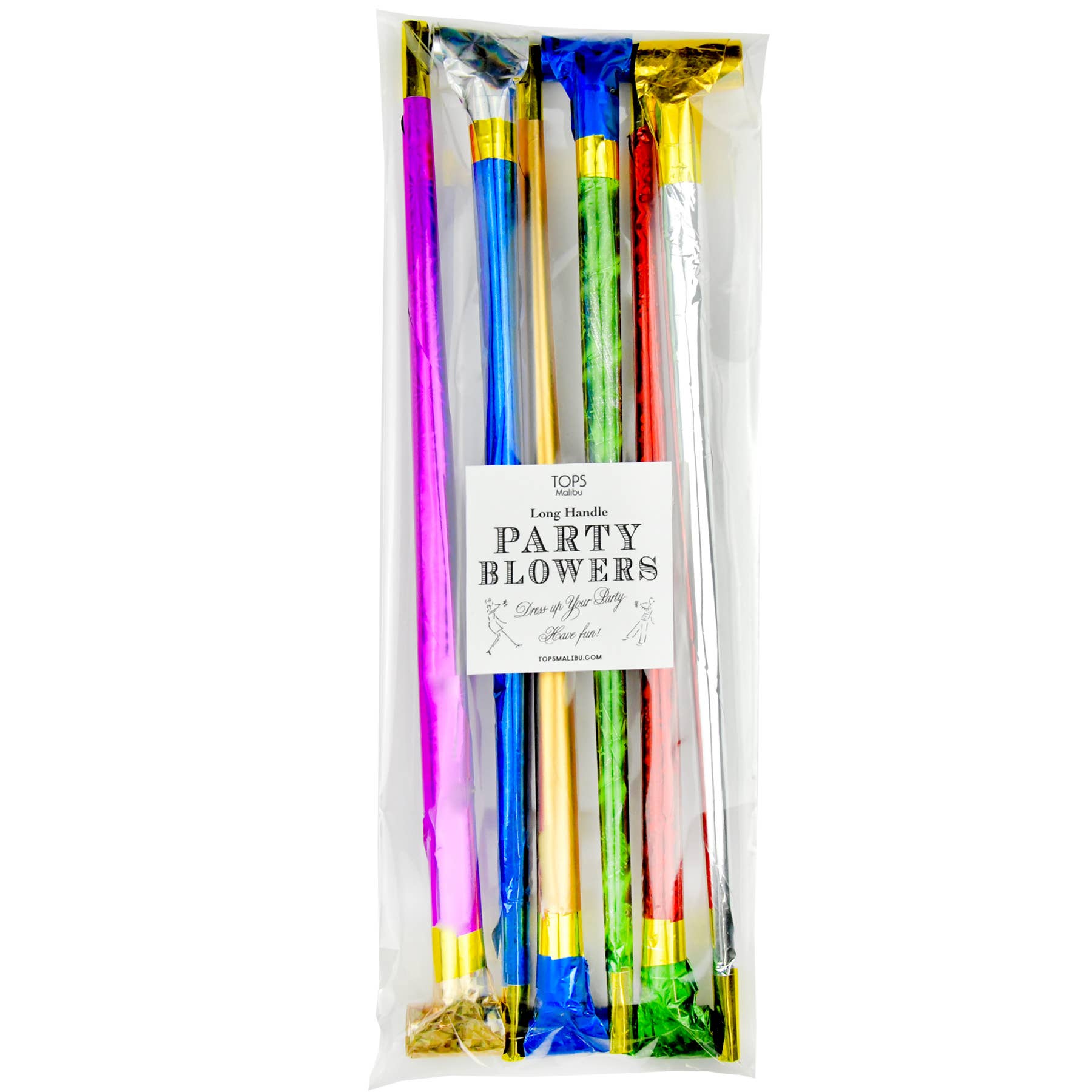 Long Stem 12" Party Blowers Bouquet (6pcs)