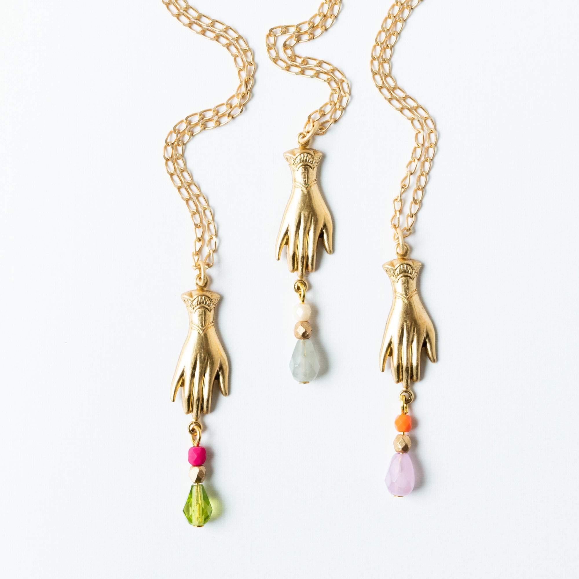 Hand Pendant Necklace