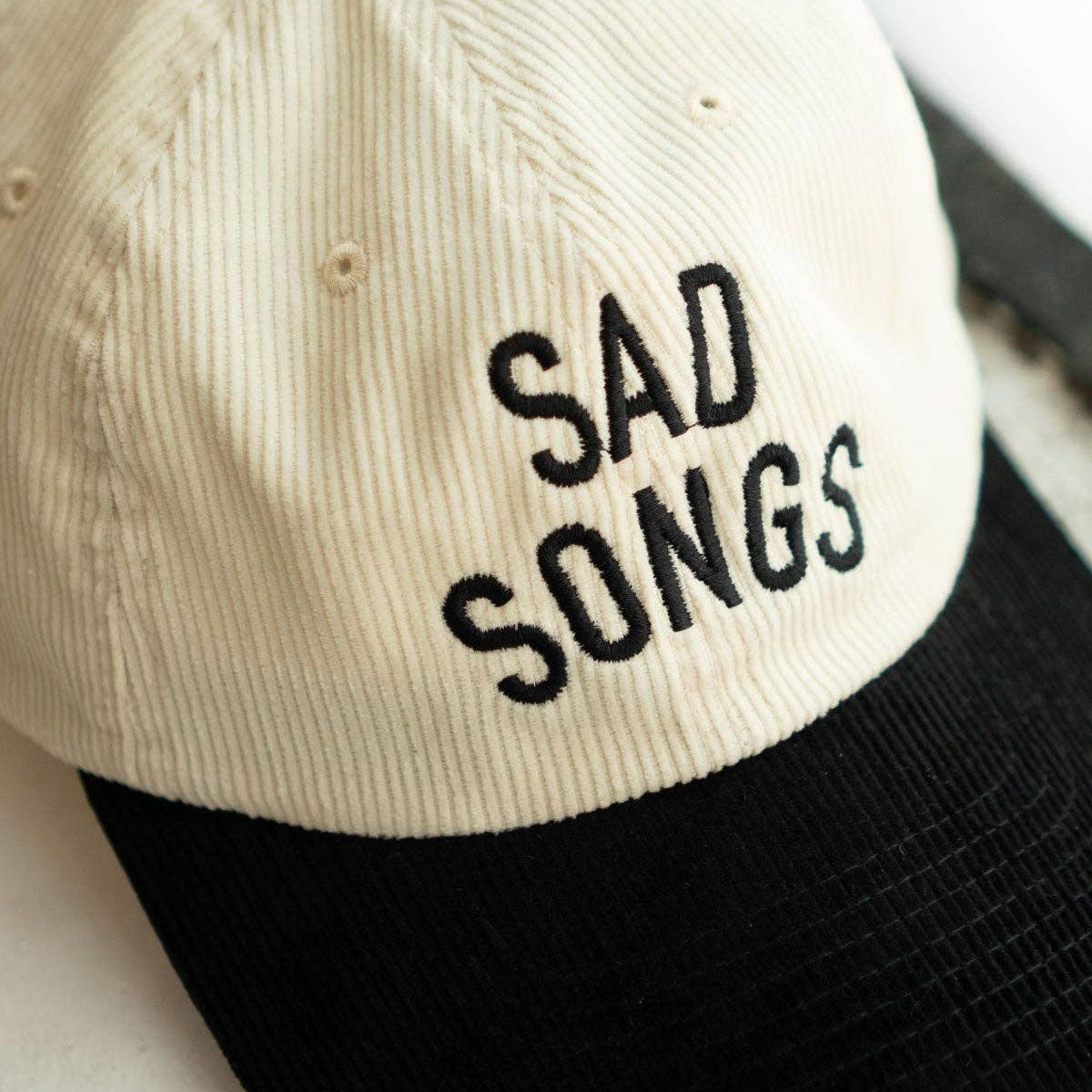 Sad Songs Two-Tone Corduroy Dad Hat