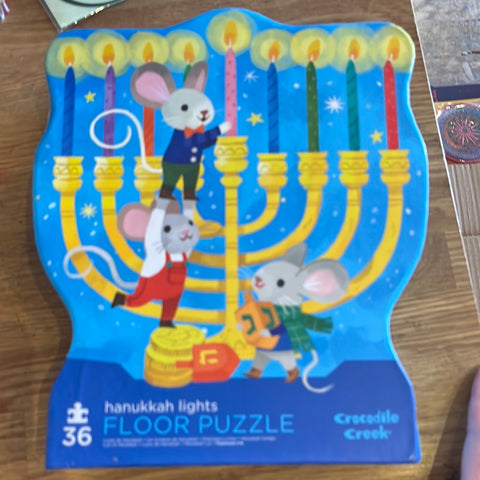 Hanukkah Lights Puzzle 36pcs 3yrs+