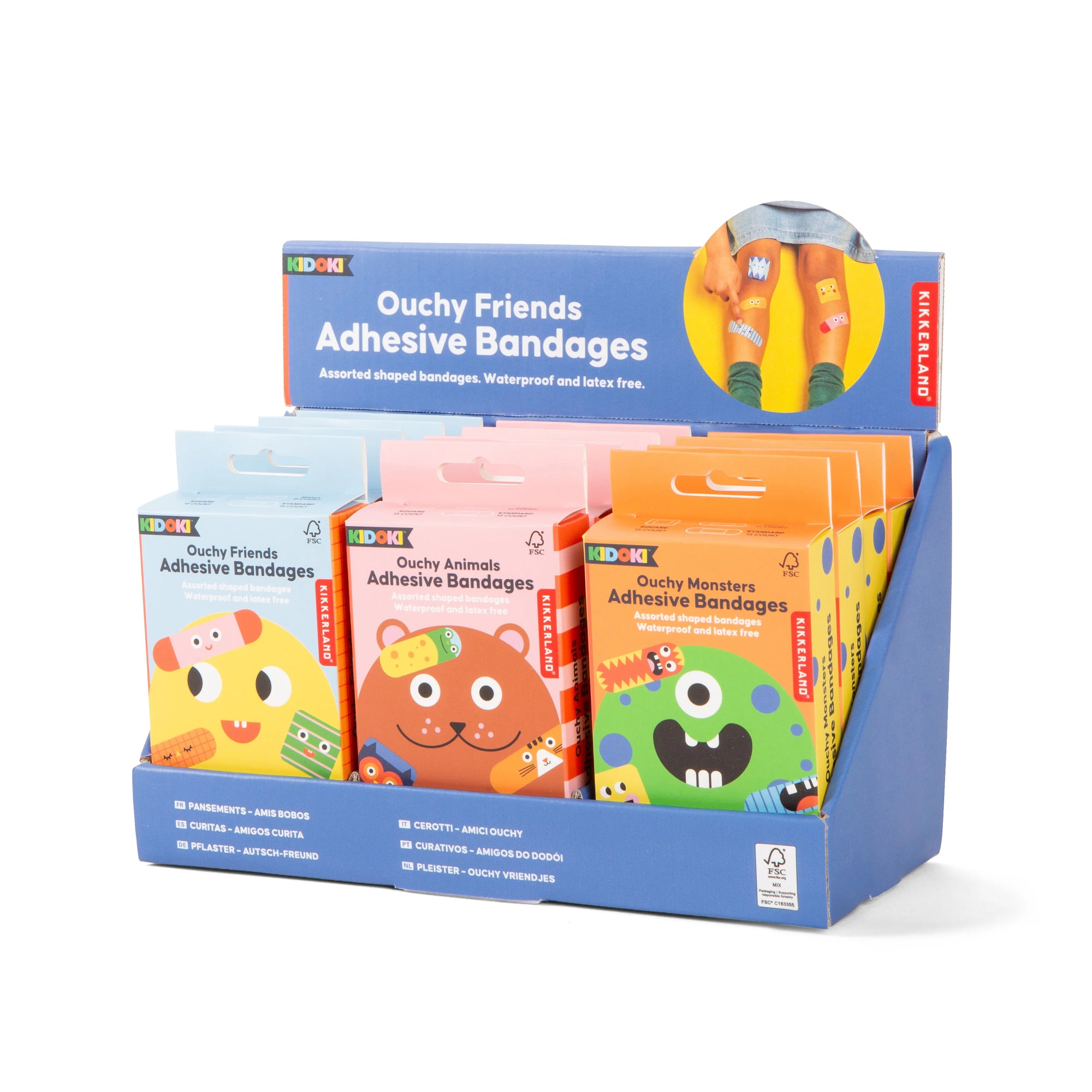 Kidoki Ouchyfriend Adhesive Bandage