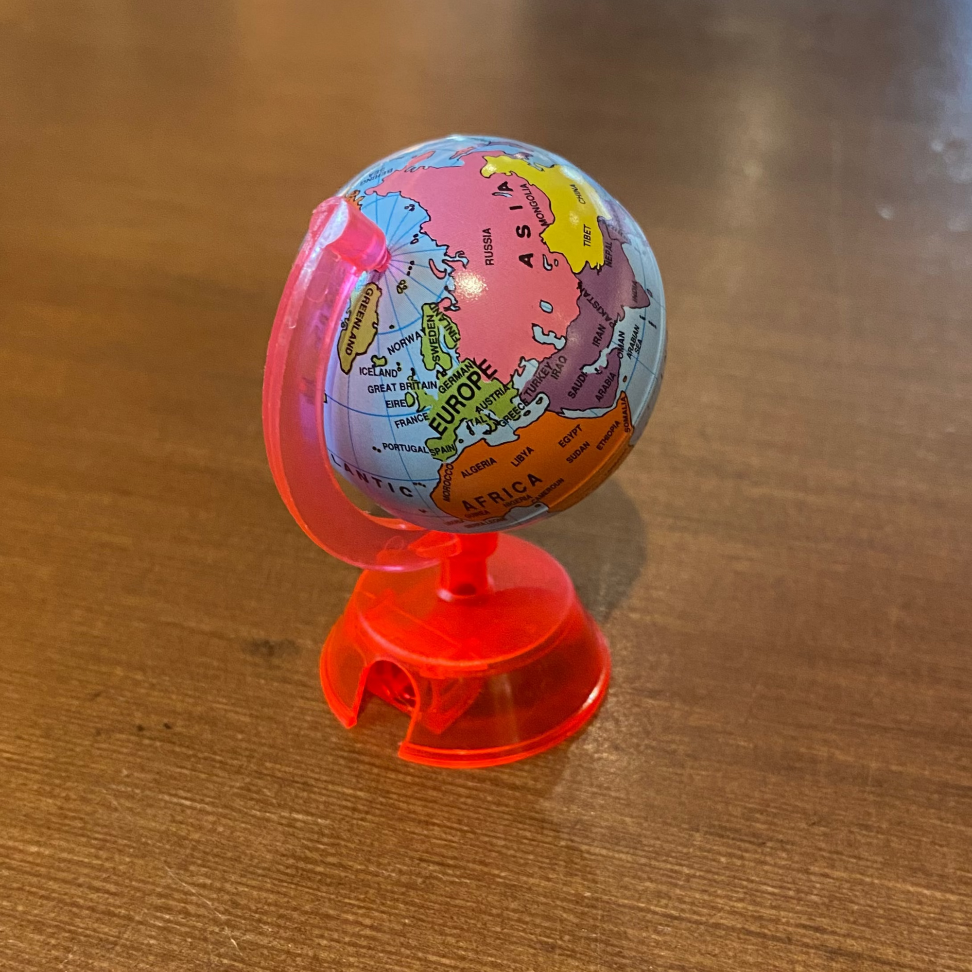 World Globe Pencil Sharpener