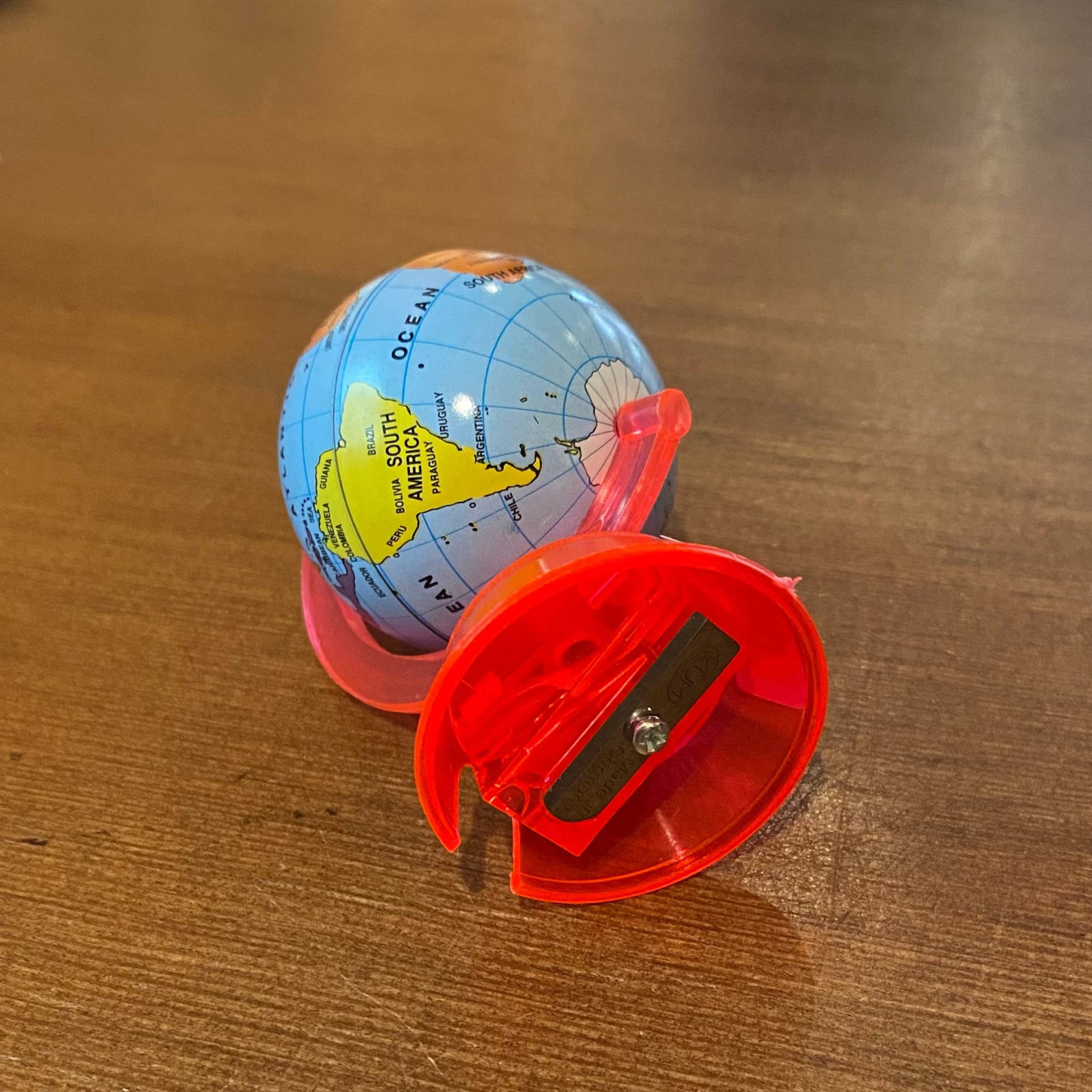World Globe Pencil Sharpener