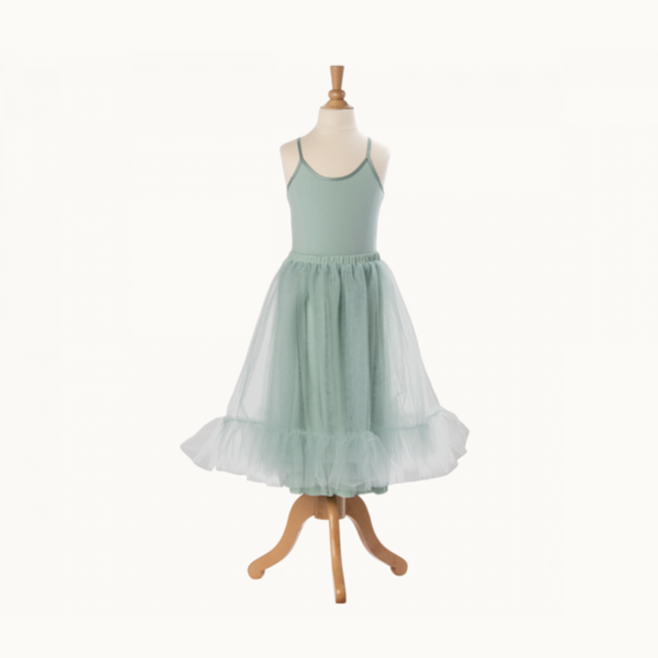 Princess Tulle Skirt -mint 4-8yrs